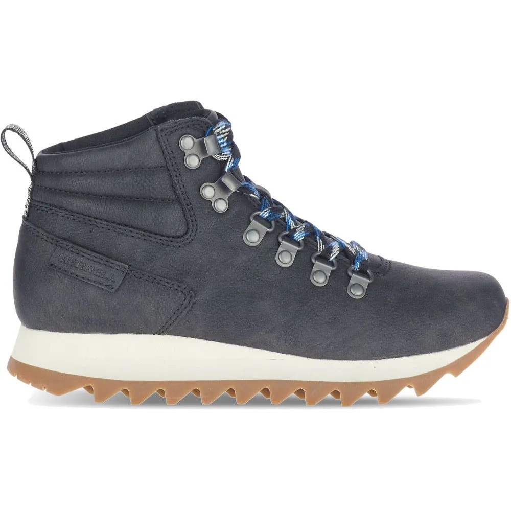 MERRELL WOMAN’S OUTDOOR HIKER SNEAKER BOOT BLUE BLACK LIGHTWEIGHT BRAND NEW NIB - Picture 4 of 16